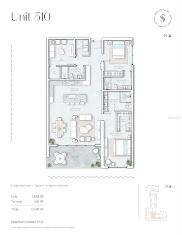 Unit 510 Floor Plan