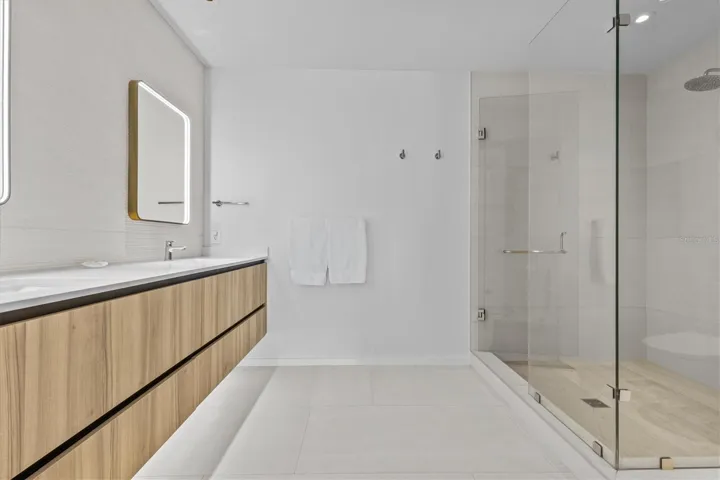 Master Bathroom with Double Vanity