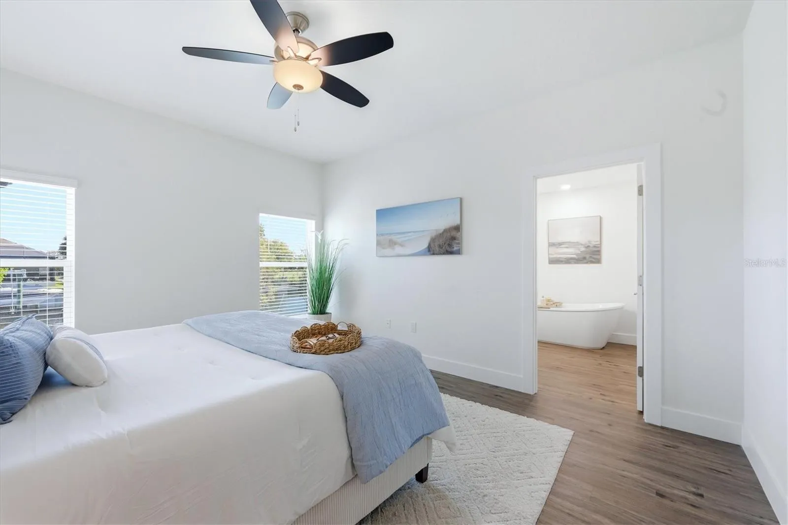 Primary bedroom suite