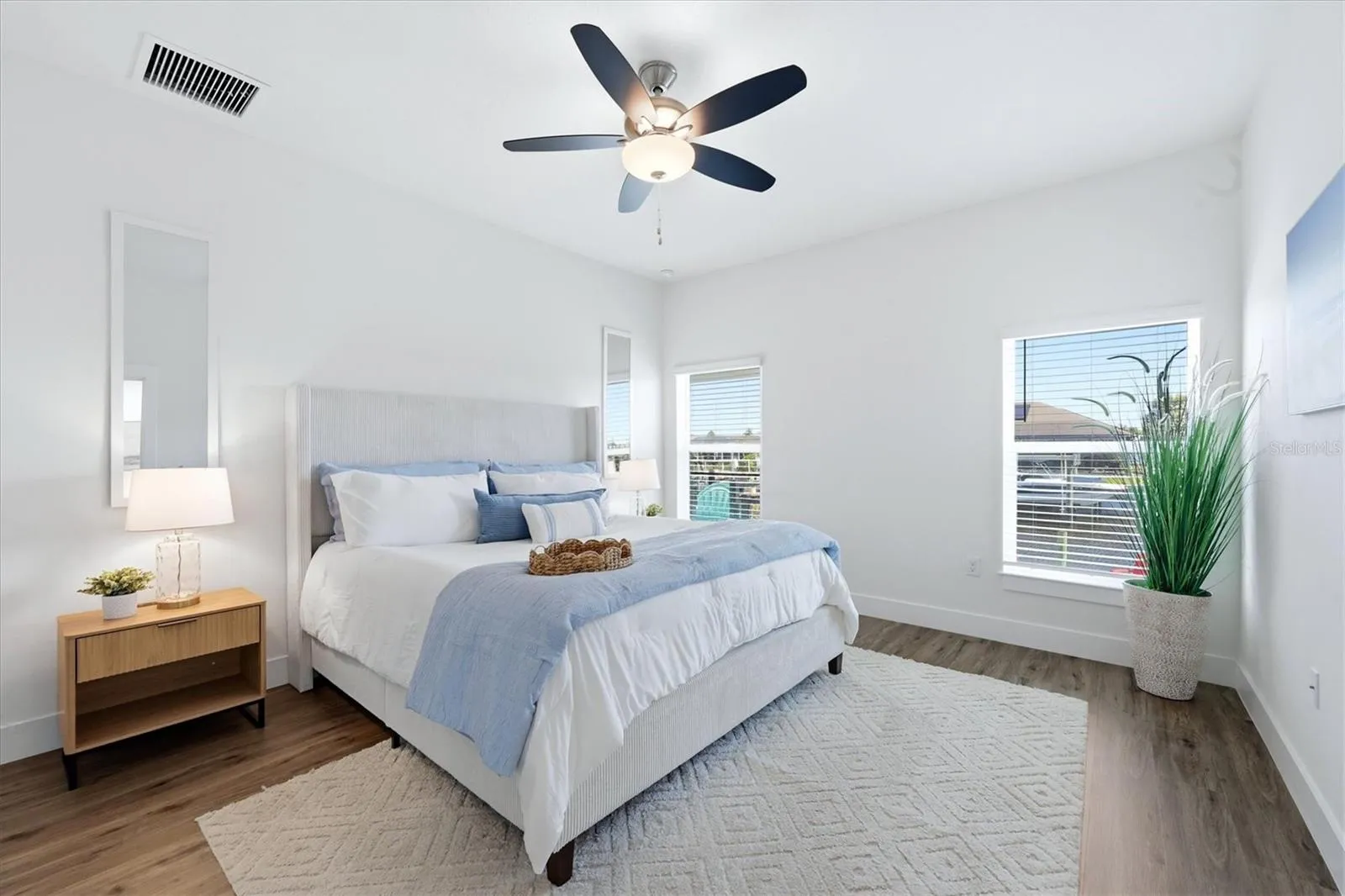 Primary bedroom suite