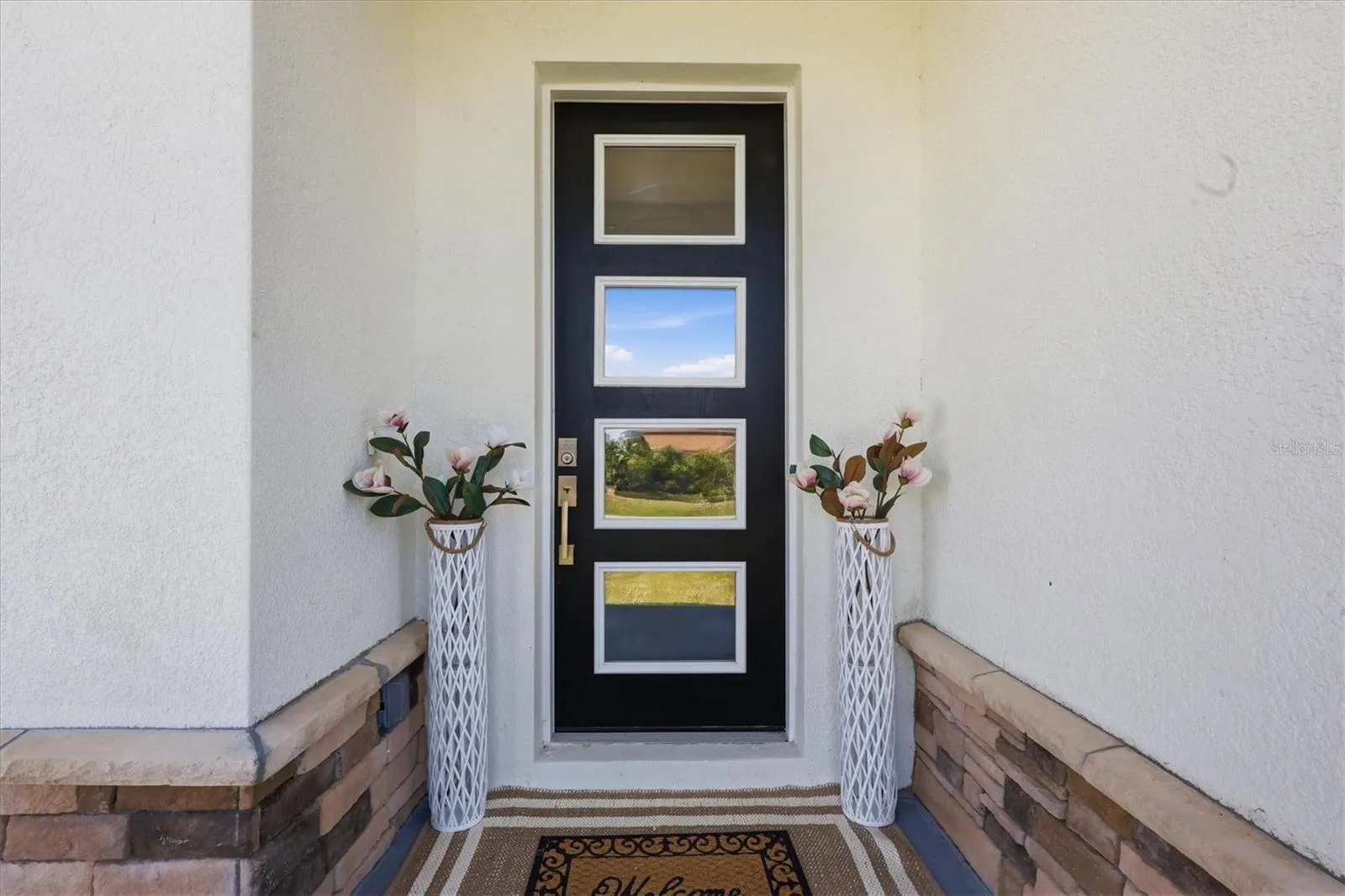 Modern front entry