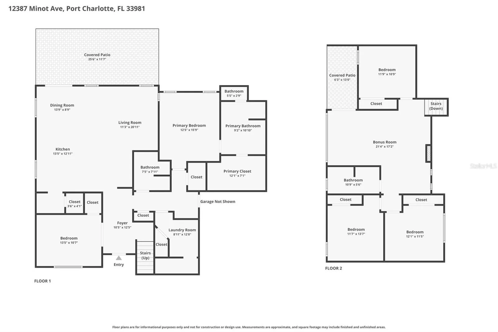 Combined floor plan