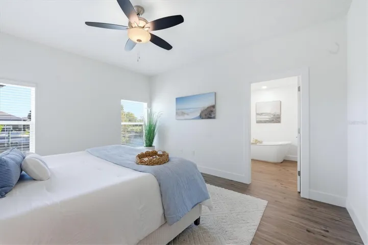 Primary bedroom suite