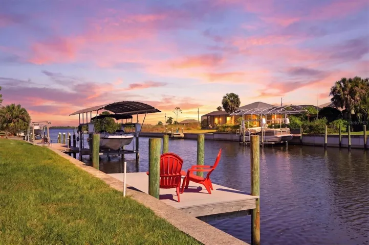 Sunrise over the Myakka River