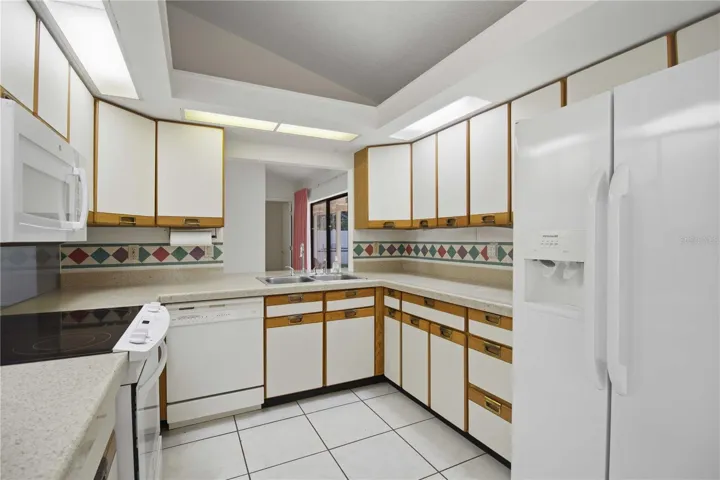 Centrally located kitchen