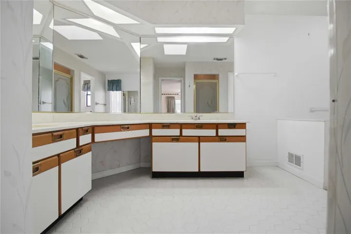 ensuite with separate tub and shower