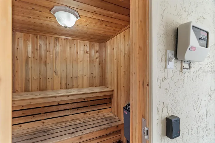 Sauna room