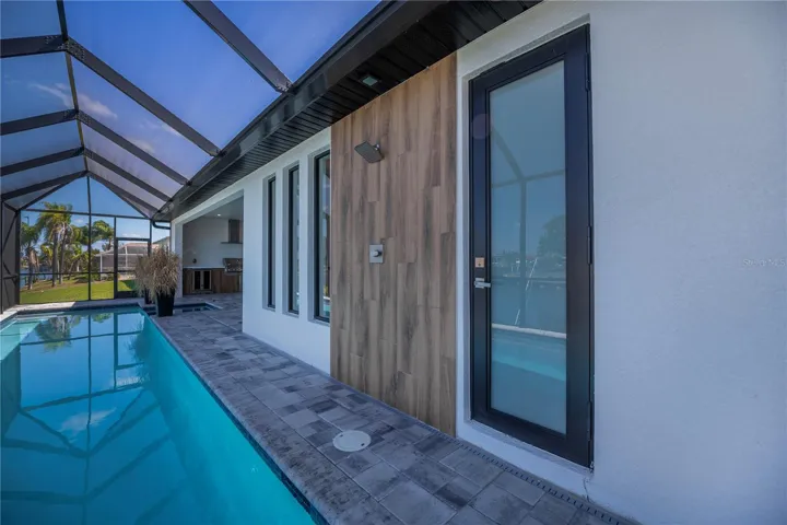 Pool Side Shower.
