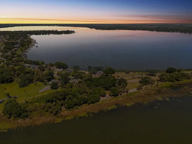 Sunset over Lake Dora (from Lake Beauclair)