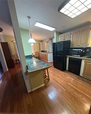 Kitchen view from hallway
