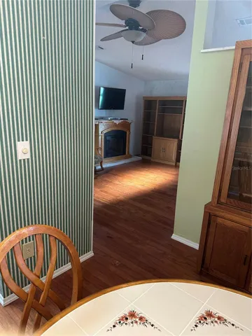 View from dining room