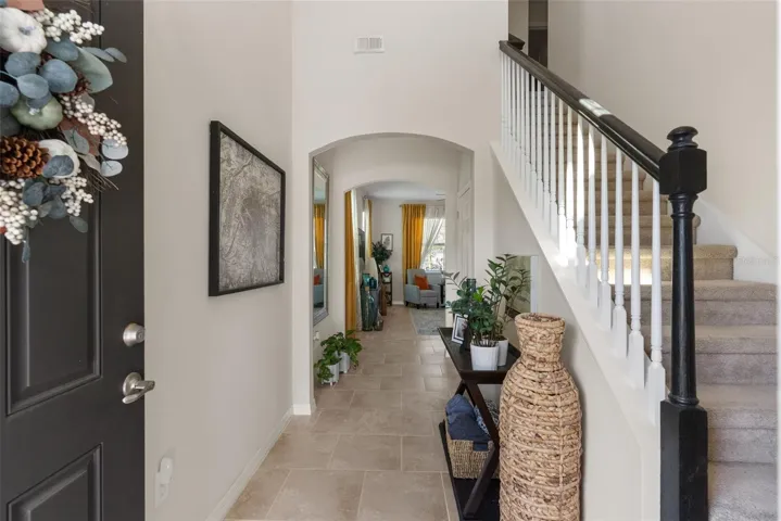 FOYER AND STAIRWAY