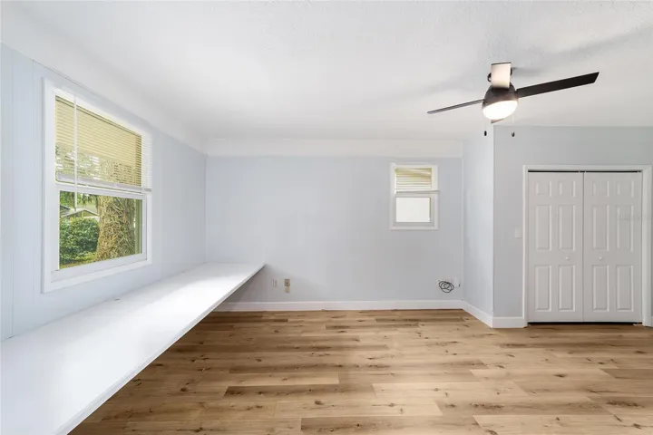 Bedroom 2 with built in desk