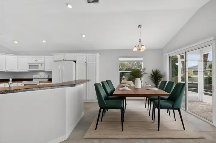 Kitchen and Dinette-Virtually Staged