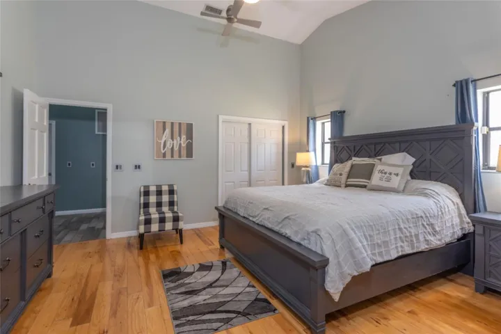 Gust bedroom #3 All bedrooms have hardwood floors.