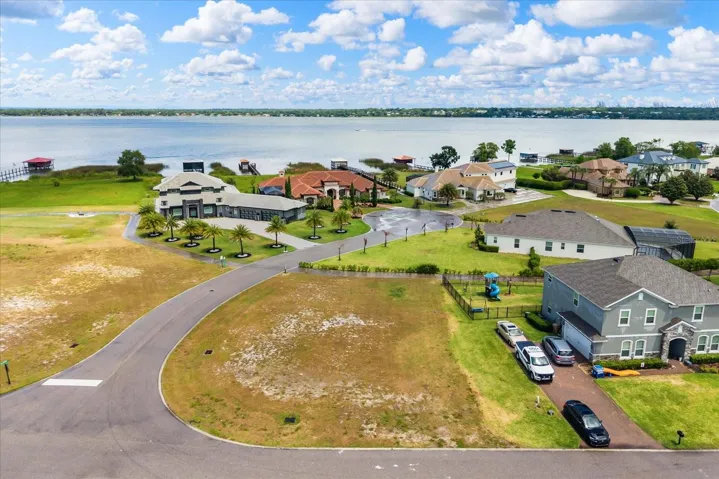 From front of lot looking to Lake Dora
