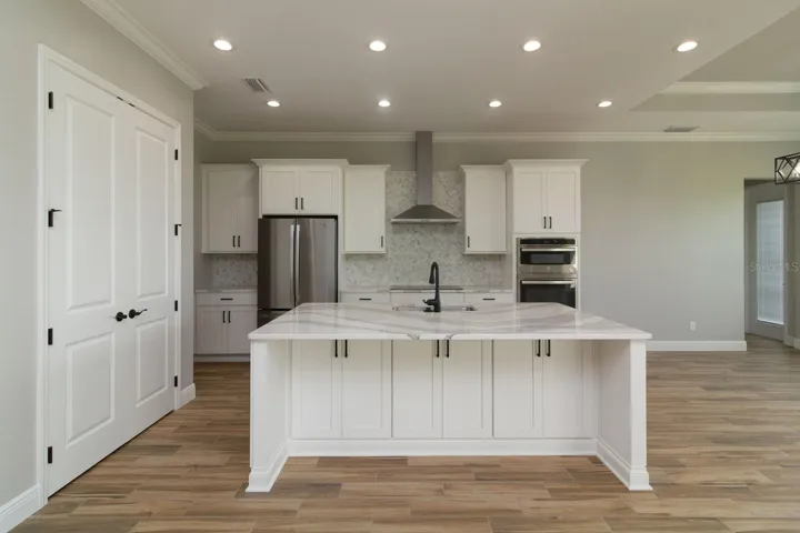 Rendering: to be built kitchen