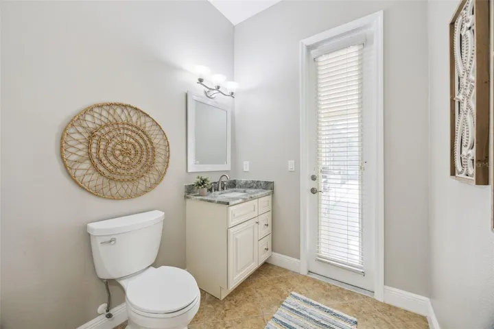 Pool Half Bathroom
