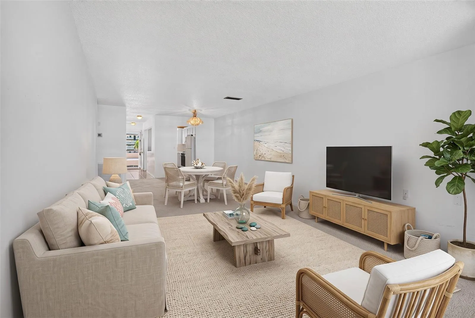 Living Room - Virtually Staged