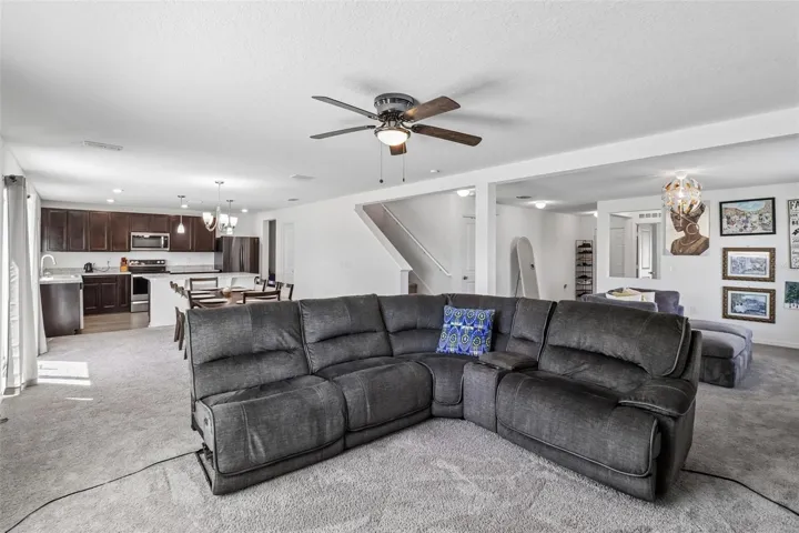 Flexible family space.