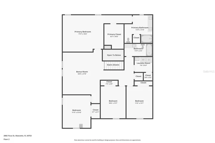 Floor Plan - Second Floor.