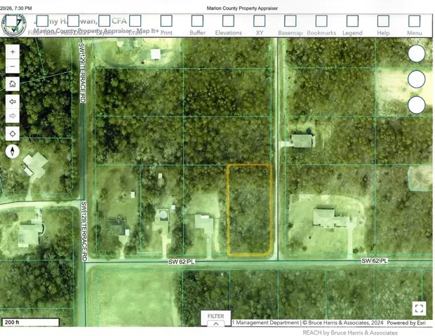 On paved SW 62nd Place 3 lots from 129th Ter Rd