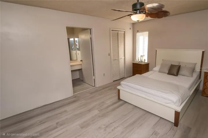 Primary Bedroom Virtually Staged