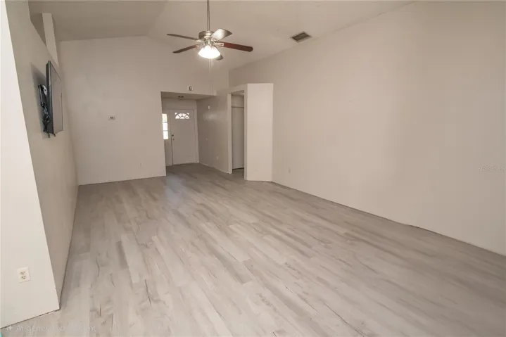 Living Area From the Front Entrance