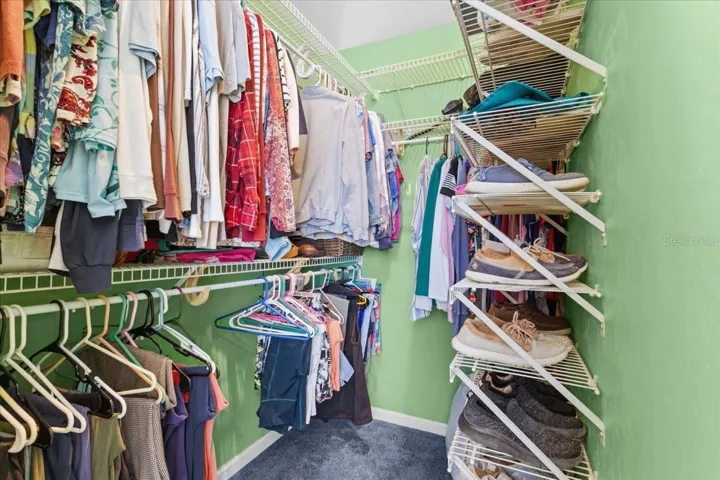 Plus a walk-in closet