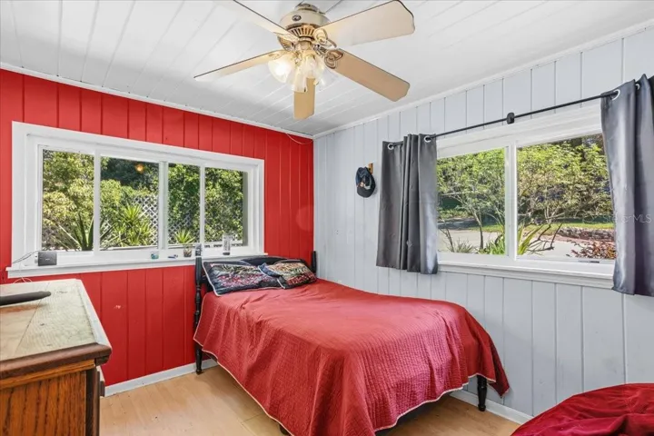 Bedroom #4 loaded with natural light...