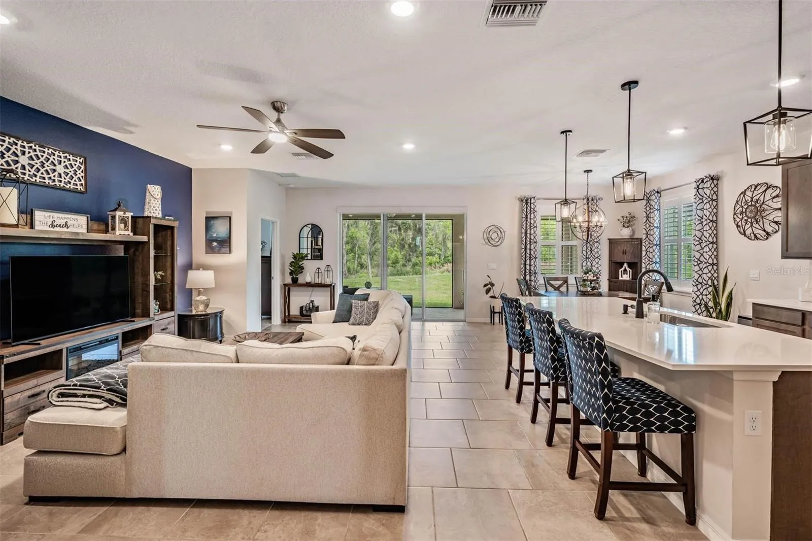 Open floorplan