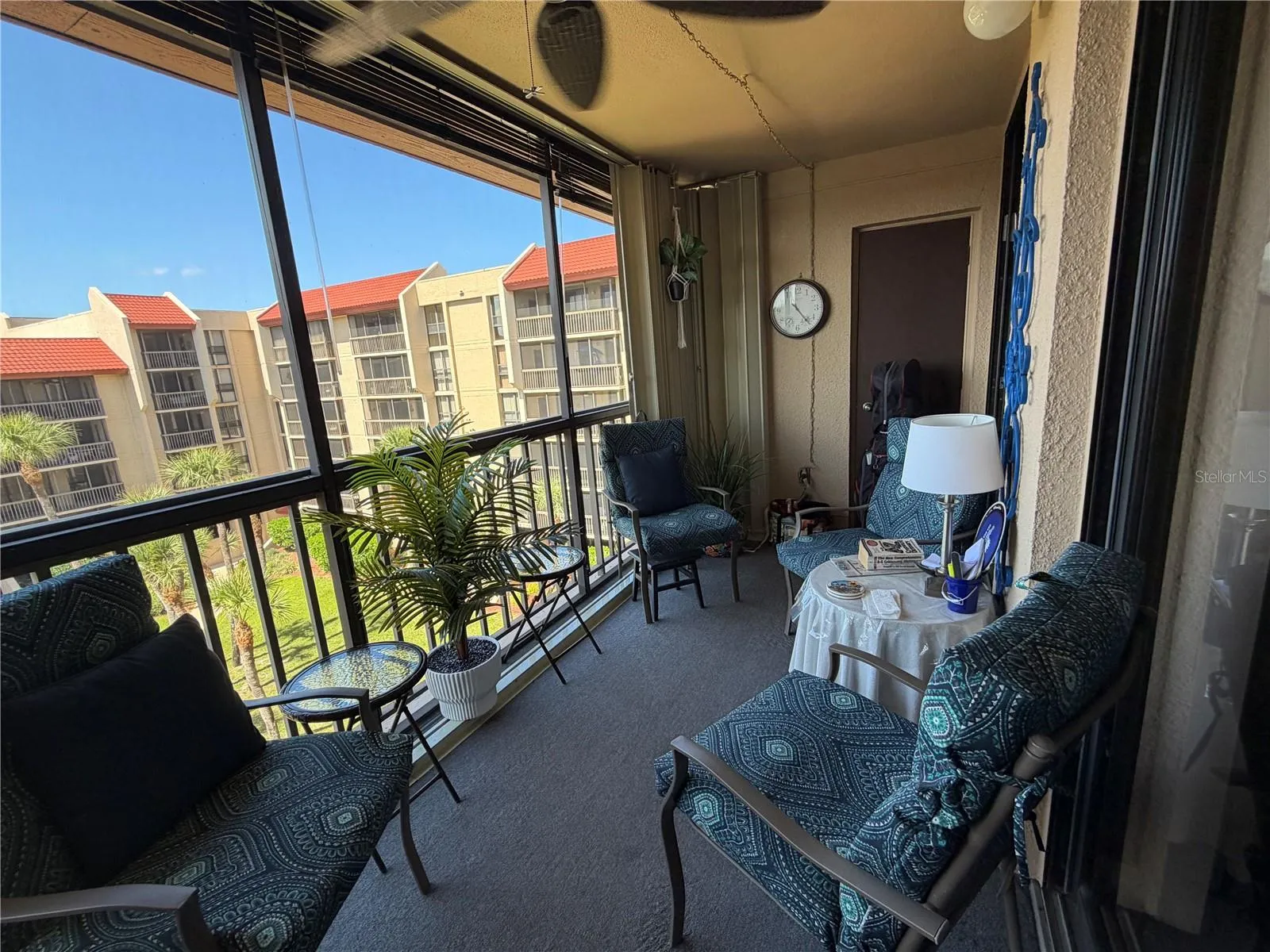 The other half of the Lanai Door goes to Storage Room