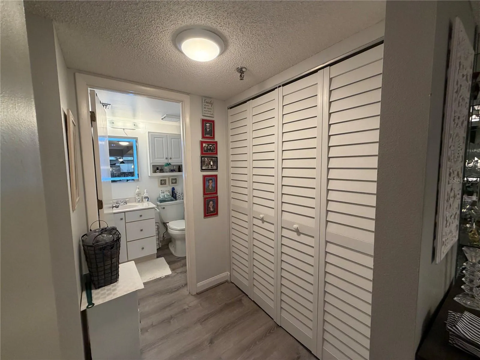 Washer and Dryer are behind those doors