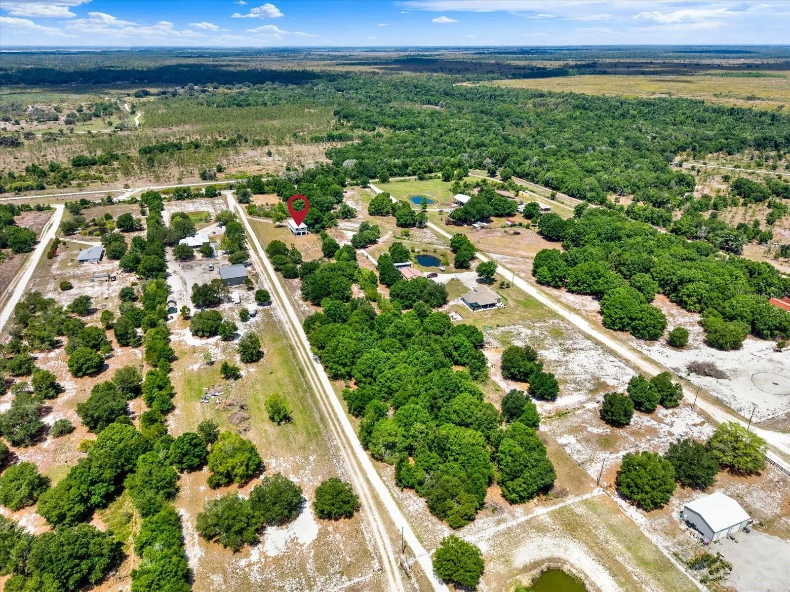 Part of the Duette Preserve seen in the distance