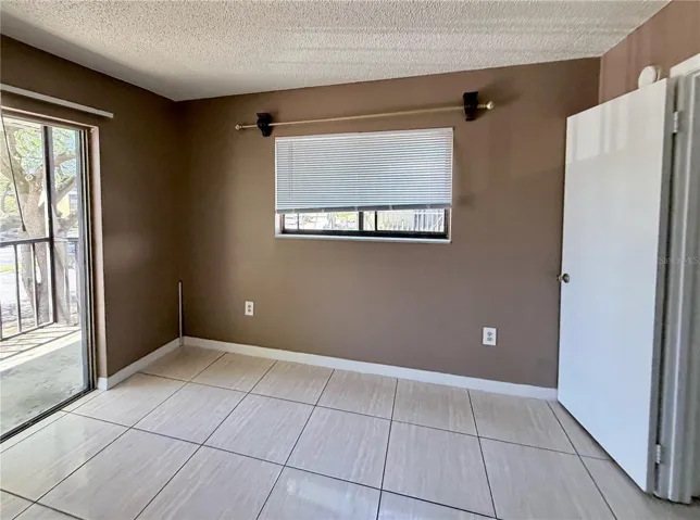Bedroom with balcony