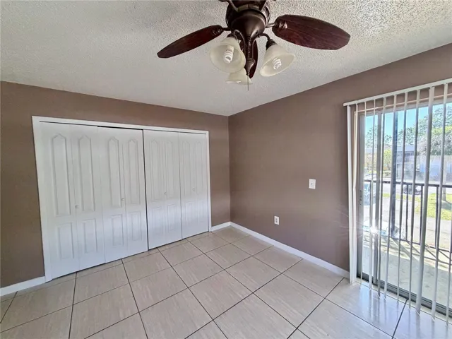 Bedroom with balcony