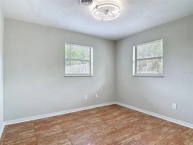 second bedroom has 2 windows