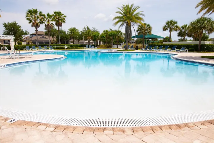 Zero entry into the community pool.