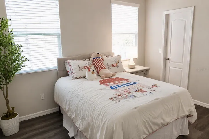 Walk-in closet in bedroom 3.