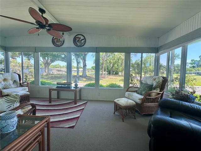 Golf Course facing Florida room