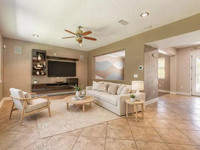 Virt Staged Great Room