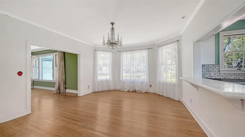 Very large formal dining room