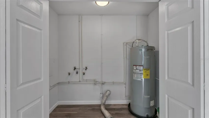 Laundry / Hot water heater