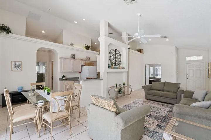 Living Room & Dining Room