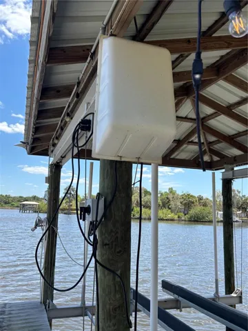 Boat lift.
