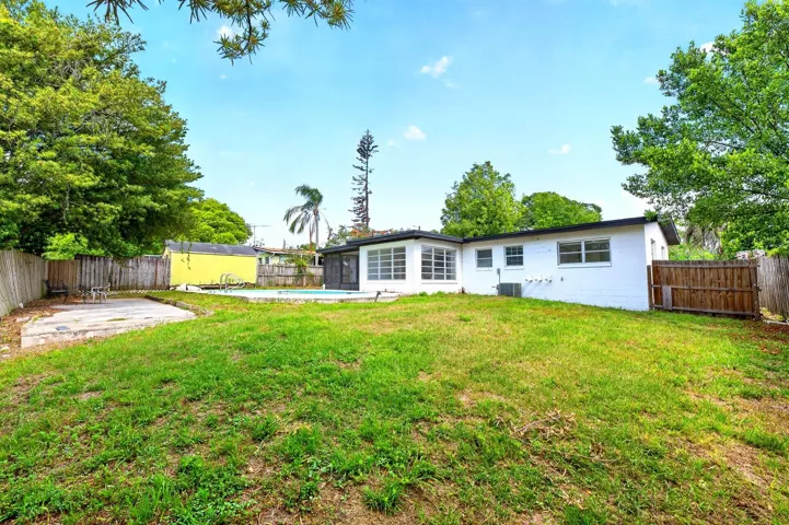 Spacious .19 acre lot, fenced backyard.