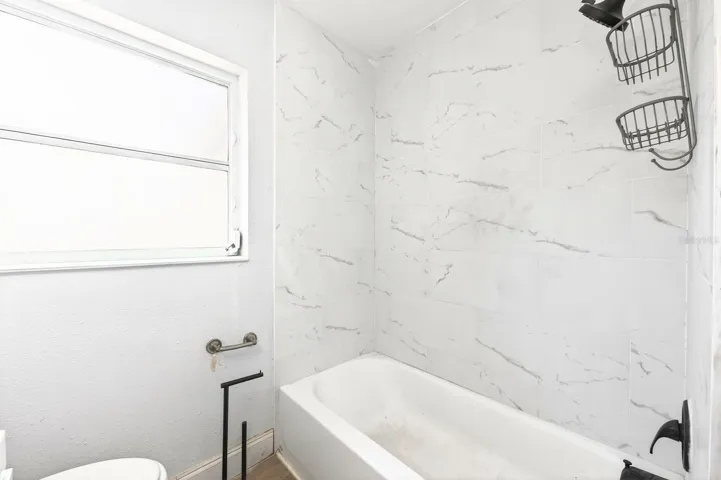 Updated second full bath.