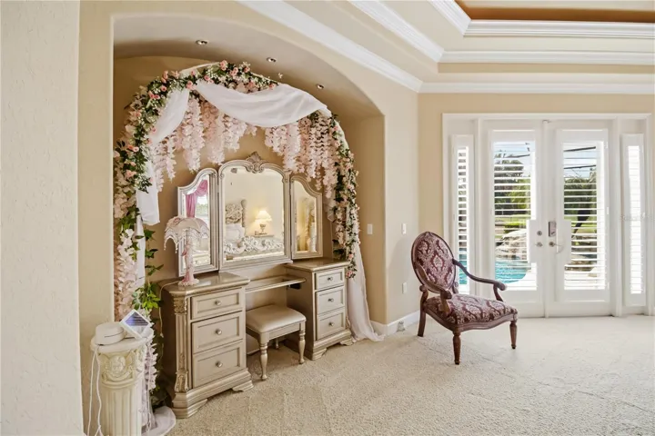 Primary bedroom designed for comfort, rest, and a calm retreat feel.
