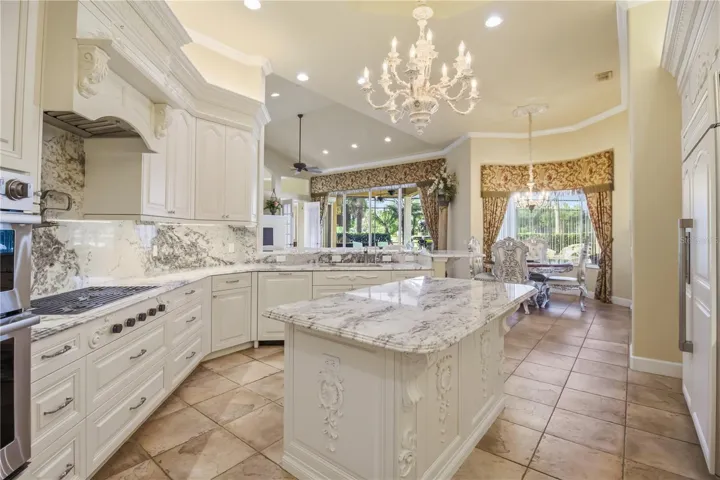 Spacious kitchen designed for gathering, cooking, and effortless entertaining.