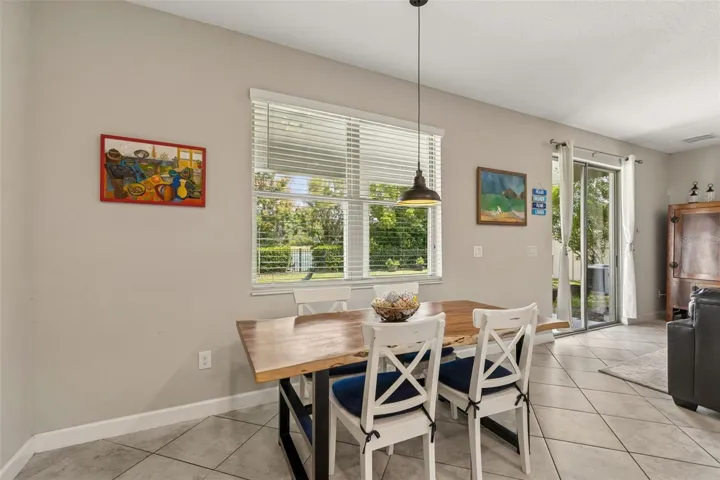 Dining area